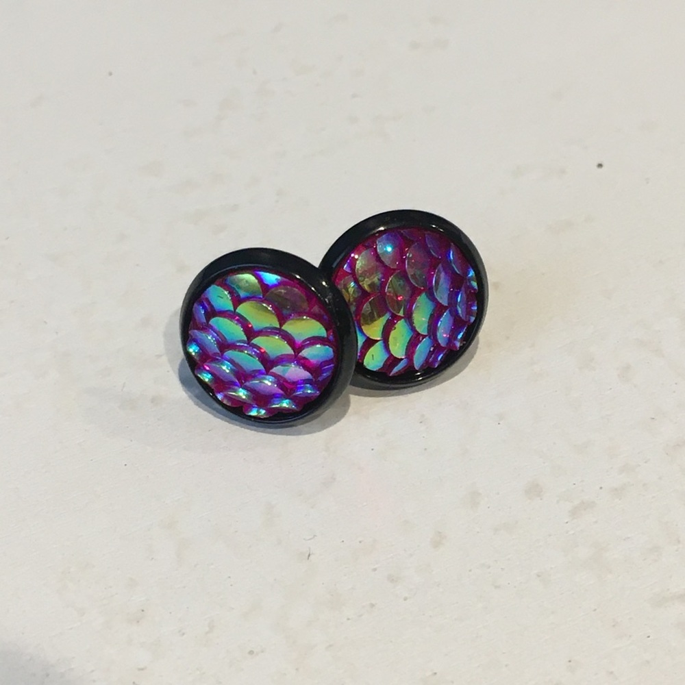Mermaid earrings